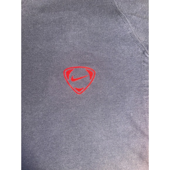 Nike Legend 2.0 T-Shirt Men's 2XL Black Dri-Fit Stretch Short Sleeve‎ V Neck - Picture 4 of 7